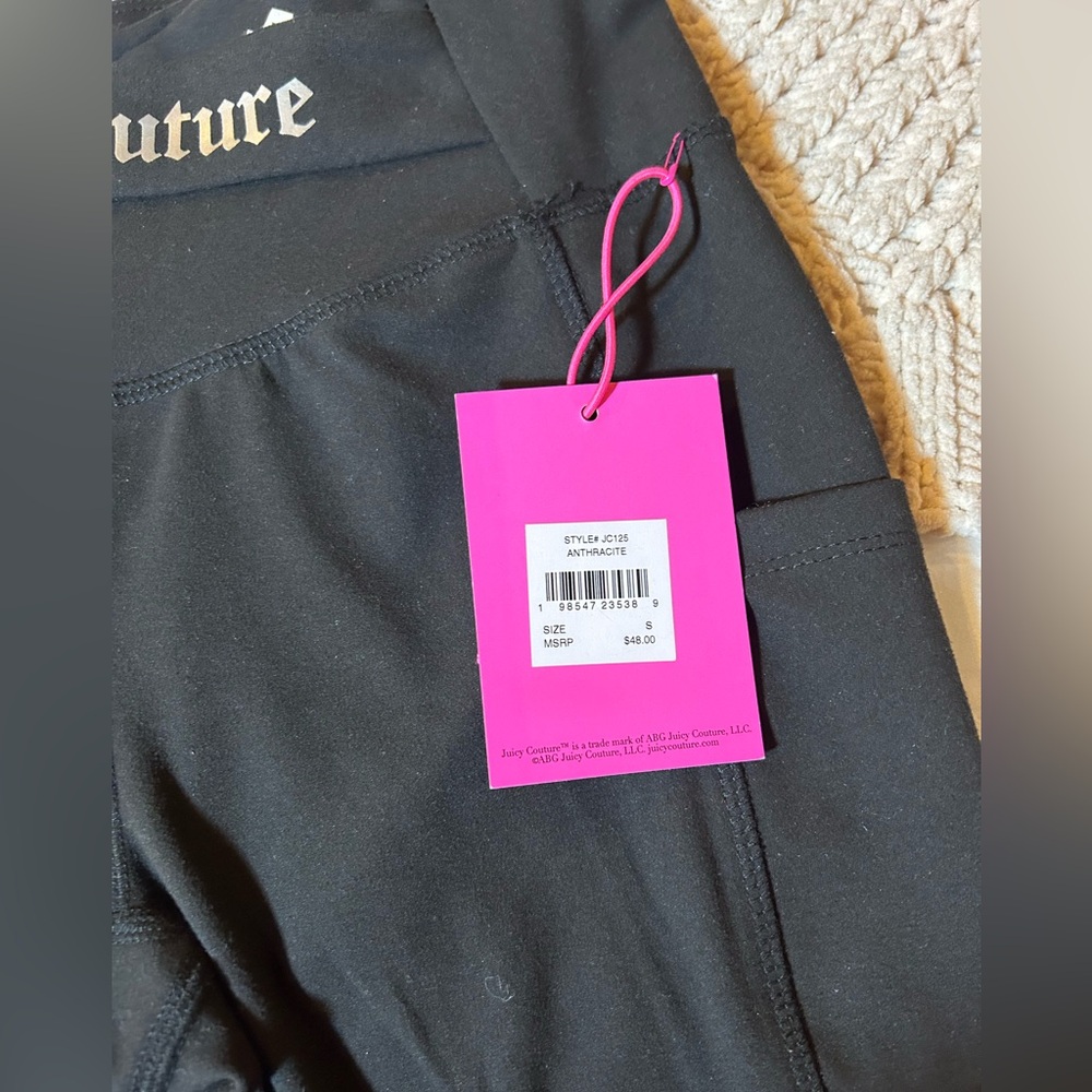 Juicy Couture Sport Black Leggings 🆕 - Picture 5 of 10